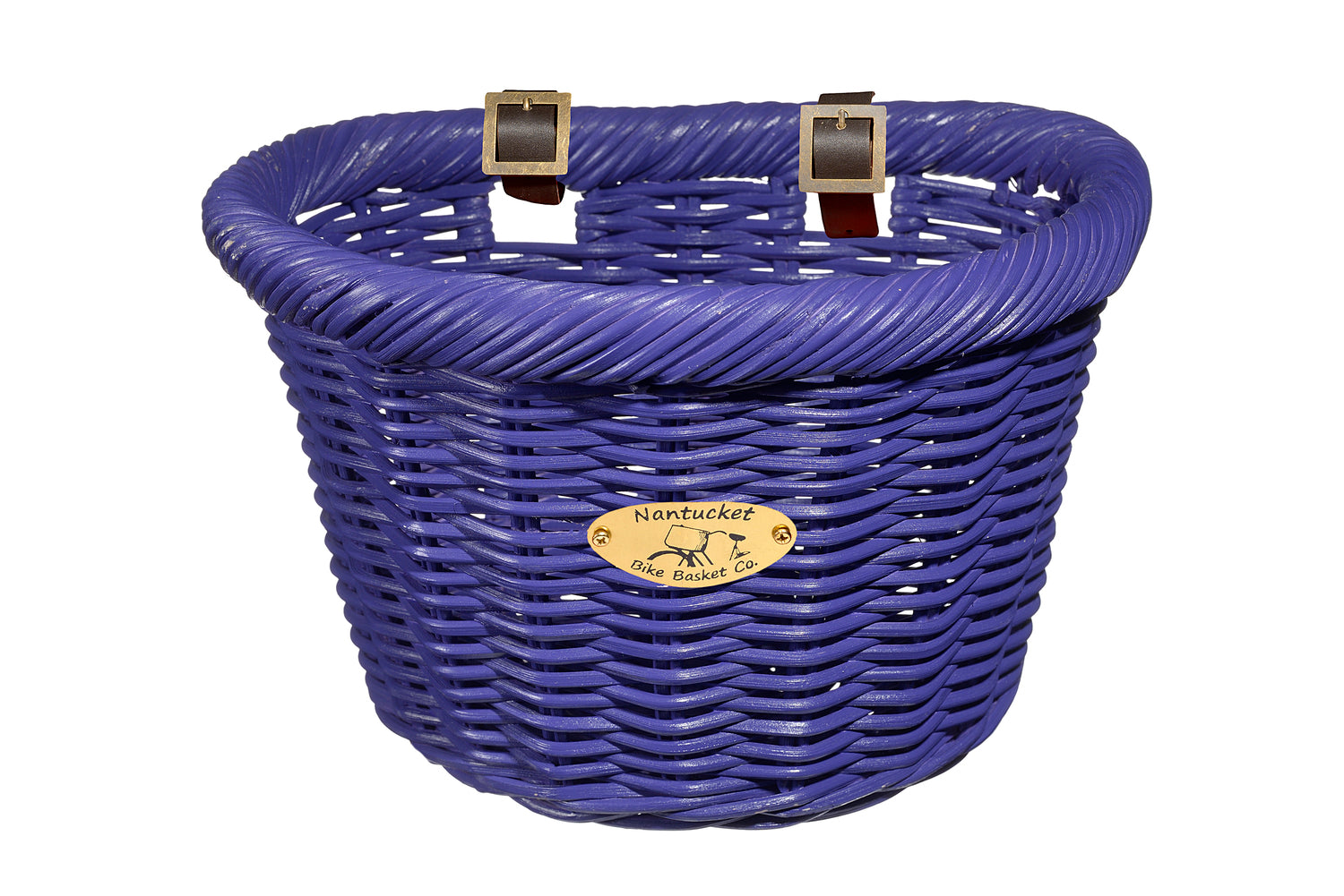 Purple best sale bicycle basket